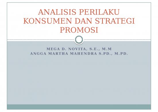 picture Strategi Ppt 46729 | Analisis Perilaku Konsumen Dan Strategi Promosi Pert 10 Angga