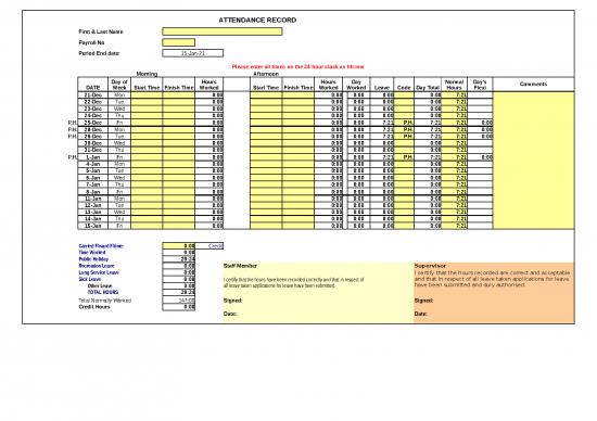picture1_Attendance Record Template