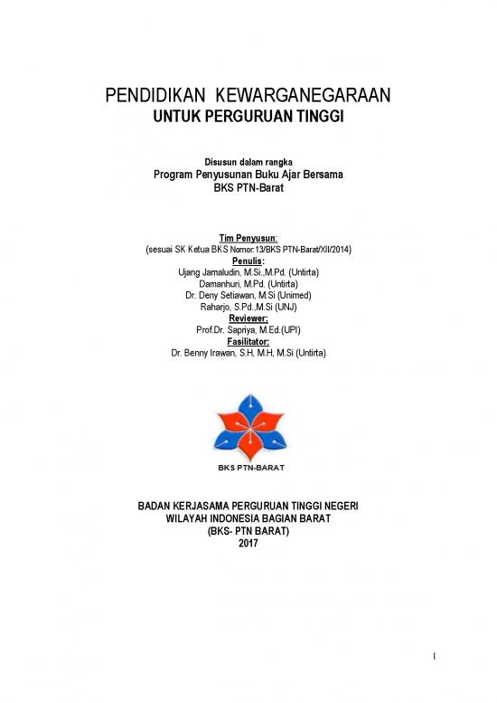 picture1_Pendidikan Pdf 45731 | Buku Ajar Bersama Bksptn Barat Mk Pendidikan Kewarganegaraan