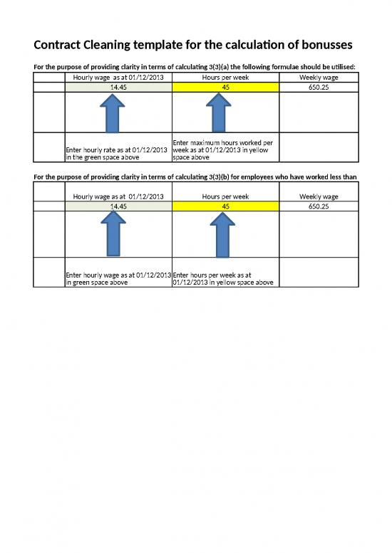 picture Bonus Calculation Excel Sheet 46517 | Contract Cleaning Template For Calculation Of Bonusses