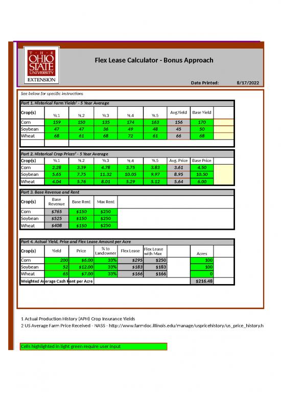 picture Spreadsheet Calculator 46183 | Flex Cash Lease Calculator  Bonus Approach Final