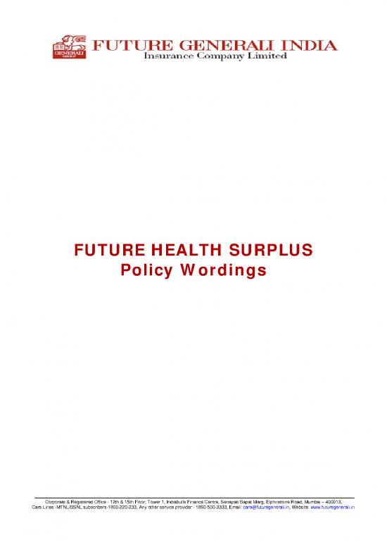 picture Thesis Proposal Sample Pdf 44499 | Future Health Surplus Policy Wordings