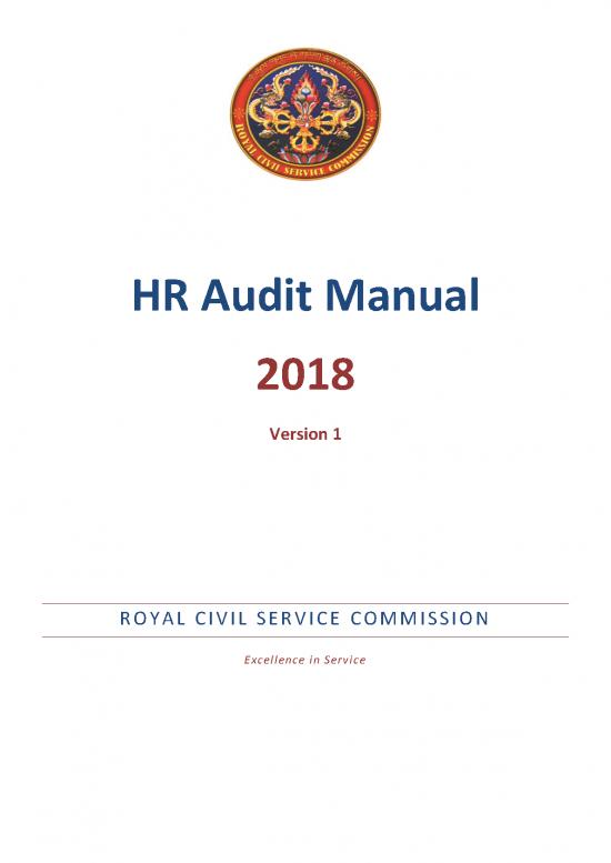 picture Hr Policy Manual Pdf 45518 | Hr Audit Manual 1 5 2018 1