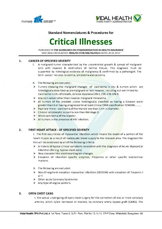 picture_Irda On Critical Illnesses