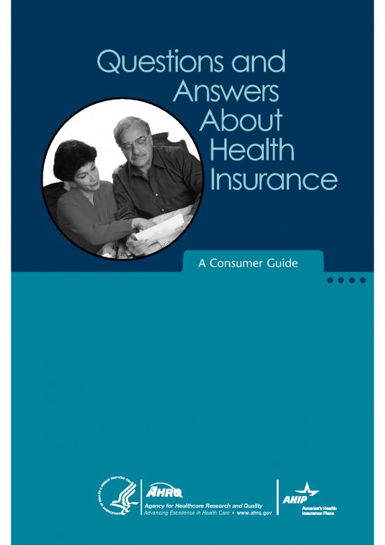 picture General Insurance Questions And Answers Pdf 44460 | Questions And Answers About Health Insurance