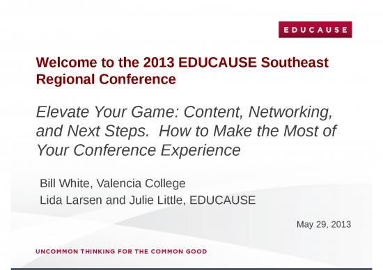 picture Conference Presentation Ppt 46752 | Serc13 Making The Most Of The Conference