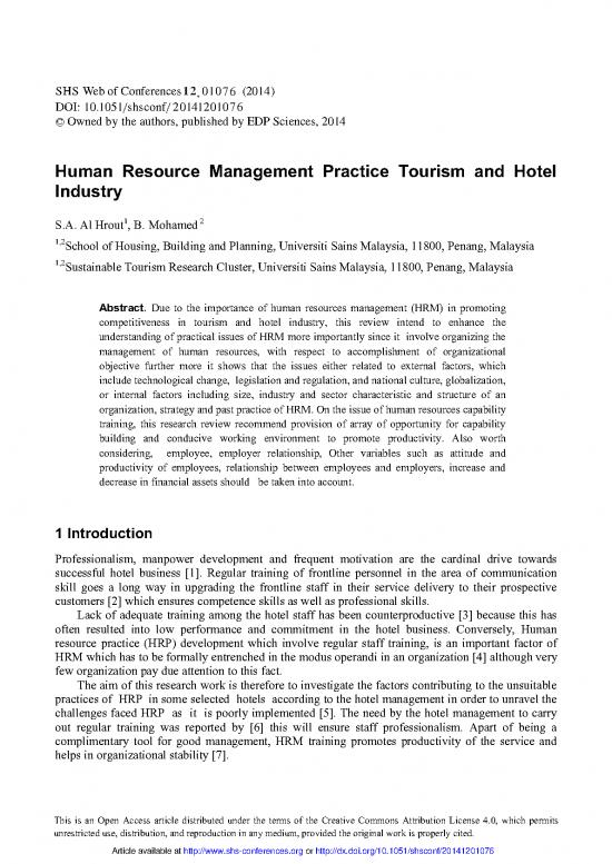 picture1_Human Resource Management In Hotel Industry Pdf 45566 | Shsconf 4ictr2014 01076