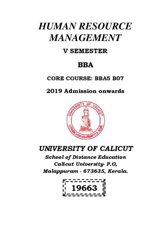 picture Human Resource Development Book Pdf 45105 | Slm 19663 Bba Human Resources Management