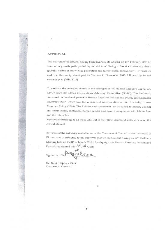 Human Resource Policies And Procedures Manual Compressed