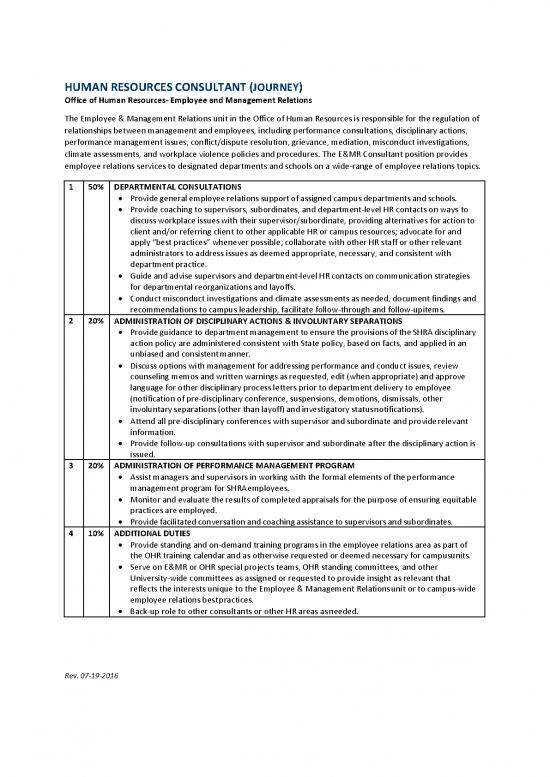Conflict Management In Schools Pdf 44875 Sample Form Hr Consultant