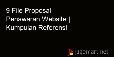 picture 9 File Tentang Proposal Penawaran Website Yang Bisa Di Download Saat Ini