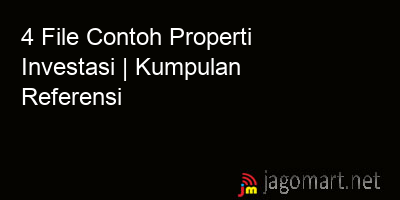 picture 4 File Tentang Contoh Properti Investasi