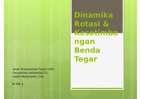 picture Dinamika Rotasi Dan Kesetimbangan Benda Tegar