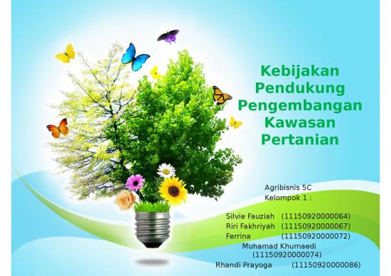 picture_Strategi Ppt 4864 | Kebijakan Pendukung Pengembangan Kawasan Pertanian