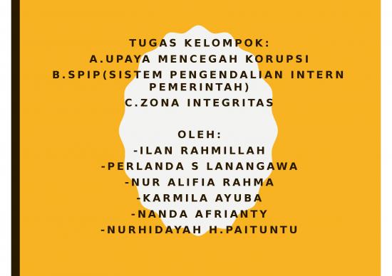 picture_Upaya Mencegah Korupsi - Sistem Pengendalian Intern Pemerintah - Zona Integritas