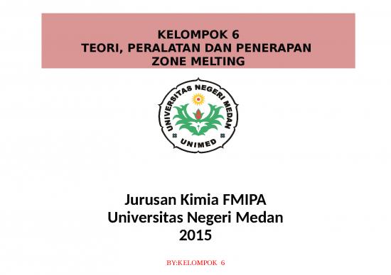 picture1_Teori Peralatan Dan Penerapan Zone Melting