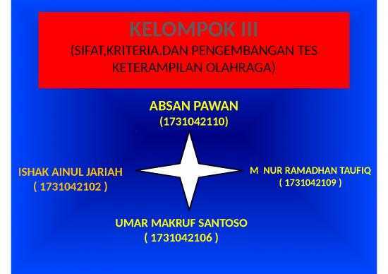 picture_Sifat Kriteria Dan Pengembangan Tes Keterampilan Olahraga