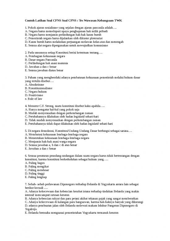 picture Download Soal Cpns 5003 | Contoh Latihan Soal Cpns Dan Pembahasan Jawaban