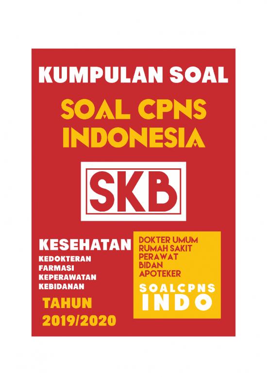 picture Kumpulan Soal Cpns Pdf 5015 | Kumpulan Soal Cpns - Skb Kesehatan 2019-2020 picture Kumpulan Soal Cpns Pdf 5015 | Kumpulan Soal Cpns - Skb Kesehatan 2019-2020