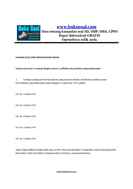 picture Download Soal Cpns 5023 | Latihan Soal Cpns - Pengetahuan Umum