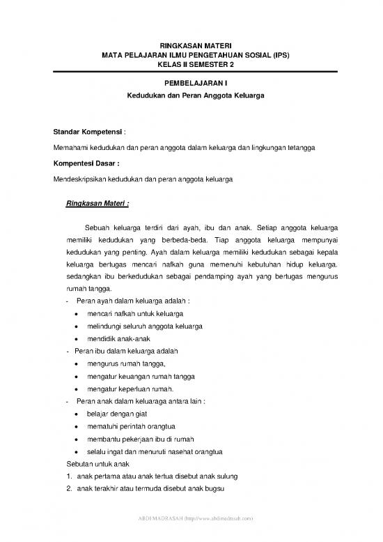 picture1_Pembelajaran Pdf 5150 | Materi Kelas 2 - Ringkasan Materi Ilmu Pengetahuan Sosial Ips Semester 2