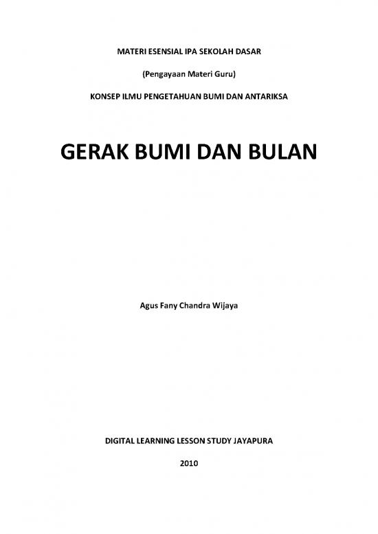 picture1_Bulan Pdf 5158 | Materi Kelas 6 - Gerak Bumi Dan Bulan
