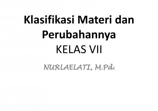 picture1_Fisika Dasar Pdf 5162 | Materi Kelas 7 - Klasifikasi Materi Dan Perubahannya