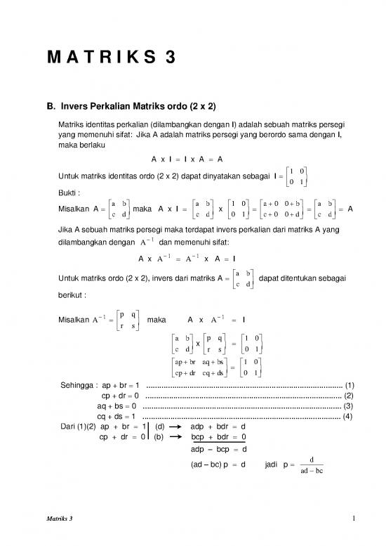 picture1_Perkalian Pdf 5207 | Materi Kelas 12 - Matematika Matriks 3 picture1_Perkalian Pdf 5207 | Materi Kelas 12 - Matematika Matriks 3