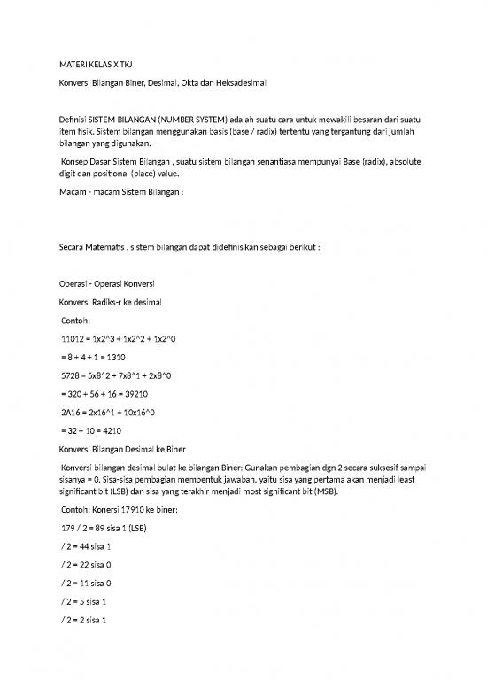 picture1_Materi Kelas 10 - Tkj Konversi Bilangan Biner Desimal Okta Dan Heksadesimal picture1_Materi Kelas 10 - Tkj Konversi Bilangan Biner Desimal Okta Dan Heksadesimal