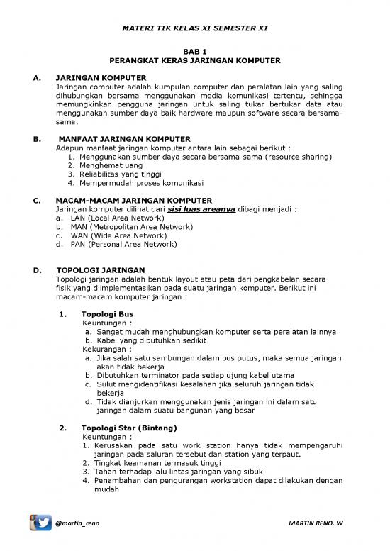 picture_Komunikasi Pdf 5291 | Materi Kelas 11 Tik - Perangkat Keras Jaringan Komputer