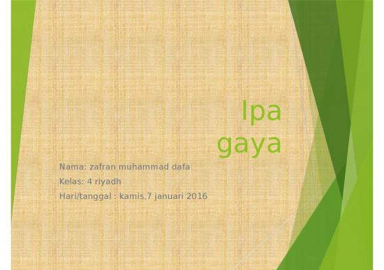 picture Baseball Powerpoint Template 5311 | Materi Kelas 4 Semester 2 - Ipa Gaya