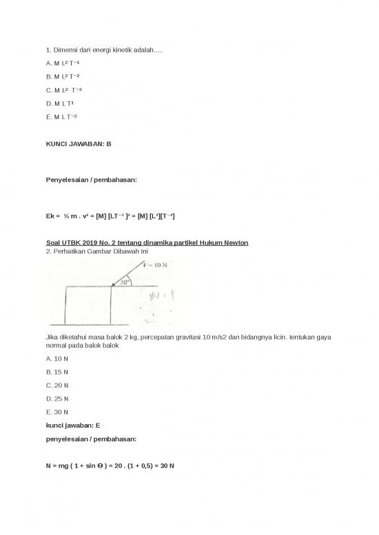 picture Soal Utbk - Fisika