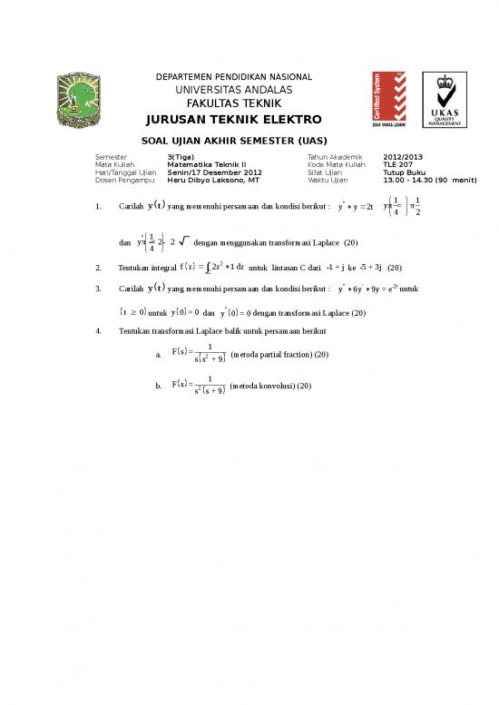 picture1_Transformasi 5471 | Soal Ujian Uas - Mata Kuliah Matematika Teknik Ii