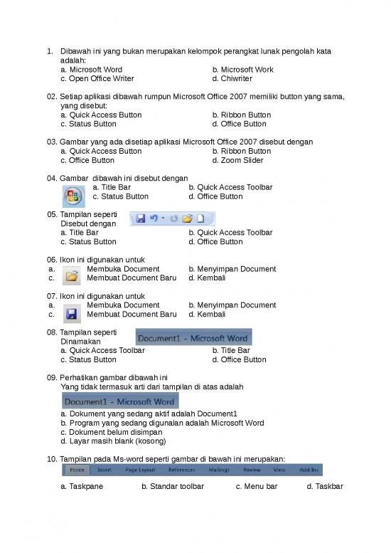 picture1_Download Word Excel 2007 5496 | Soal Ujian Kelas 8 Smp - Soal Ujian Semester 1 Mata Pelajaran Ilmu Tik