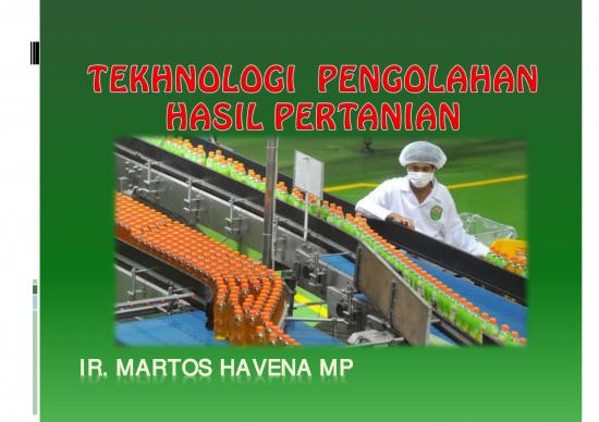 Pertanian Pdf 5600 | Teknologi Pengolahan Hasil Pertanian