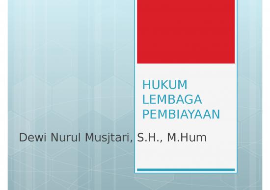 picture_Presentasi Usaha Ppt 5658 | Pengantar Hukum Lembaga Pembiayaan