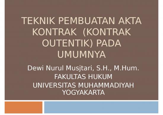 picture_Teknik Pembuatan Akta Kontrak - Kontrak Outentik - Pada Umumnya