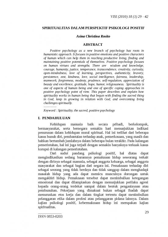 picture_Spiritualitas Dalam Perspektif Psikologi Positif