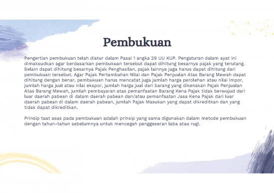 Pdf Pembukuan Sederhana 5581 Pembukuan Pencatatan Pemeriksaan Penyidikan Dan Sanksi Pajak 4822