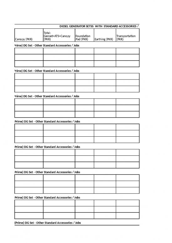 Spreadsheet Jobs 6177 Dg Set Format Standar Format