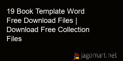 picture 19 Book Template Word Free Download Files | Download Free Collection Files