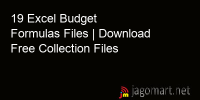 picture 19 Excel Budget Formulas Files | Download Free Collection Files