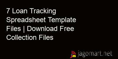picture 7 Loan Tracking Spreadsheet Template Files | Download Free Collection Files