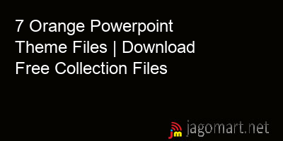 picture 7 Orange Powerpoint Theme Files | Download Free Collection Files