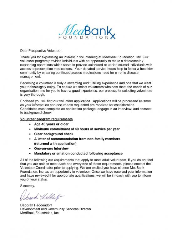 picture1_Application Format Pdf 48885 | 2018 Medbank Volunteer Application 1