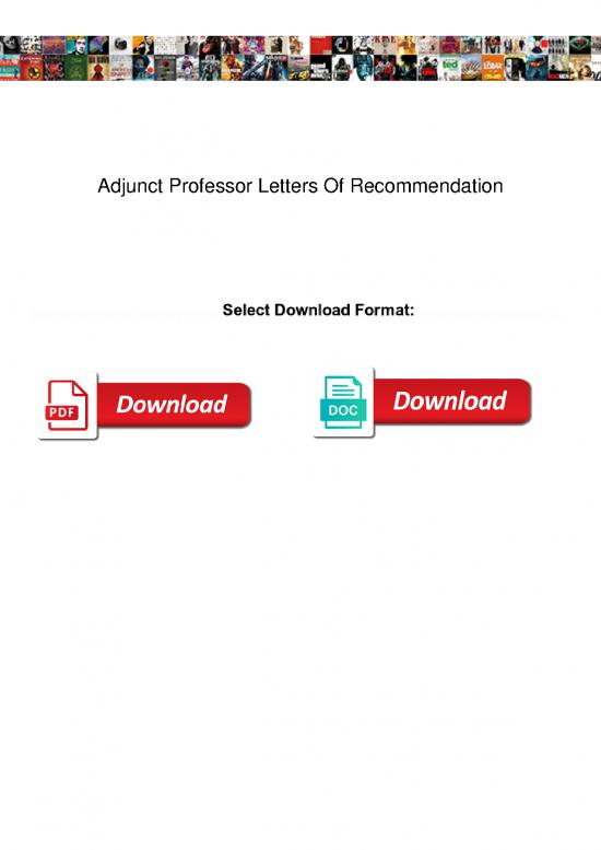 picture1_Letter Pdf 47563 | Adjunct Professor Letters Of Recommendation
