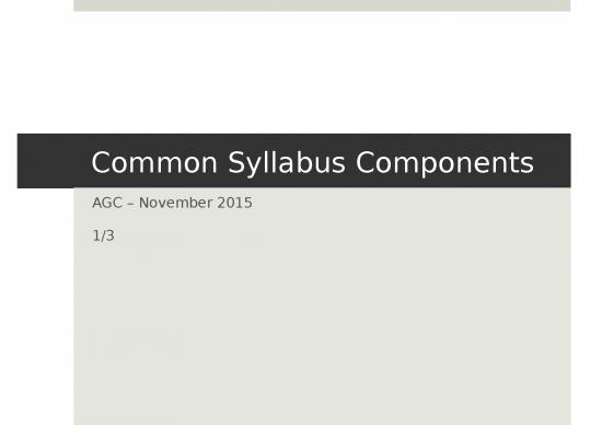 picture Proposal Ppt 47013 | Agc Common Syllabus Components