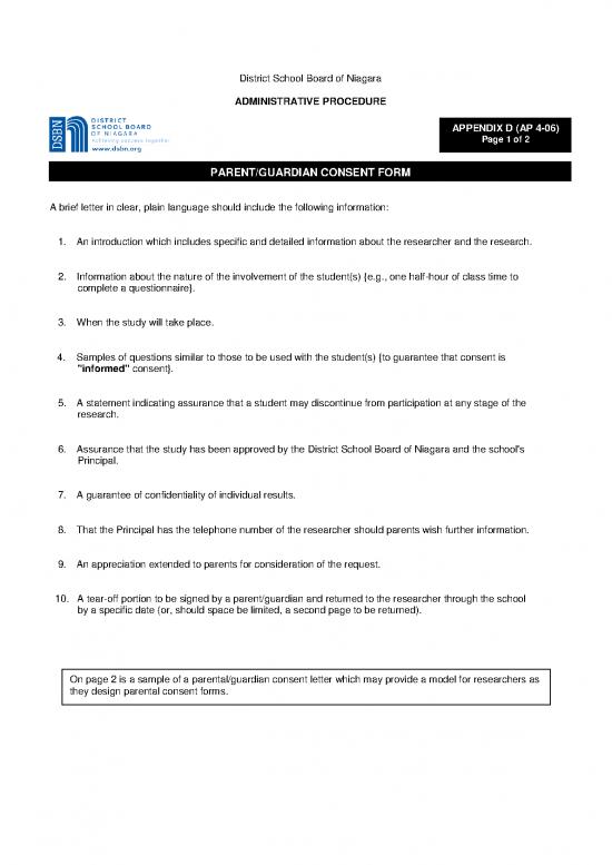 picture1_Consent Letter Parents 48567 | Appendix D   Parentguardian Consent Form And Letter
