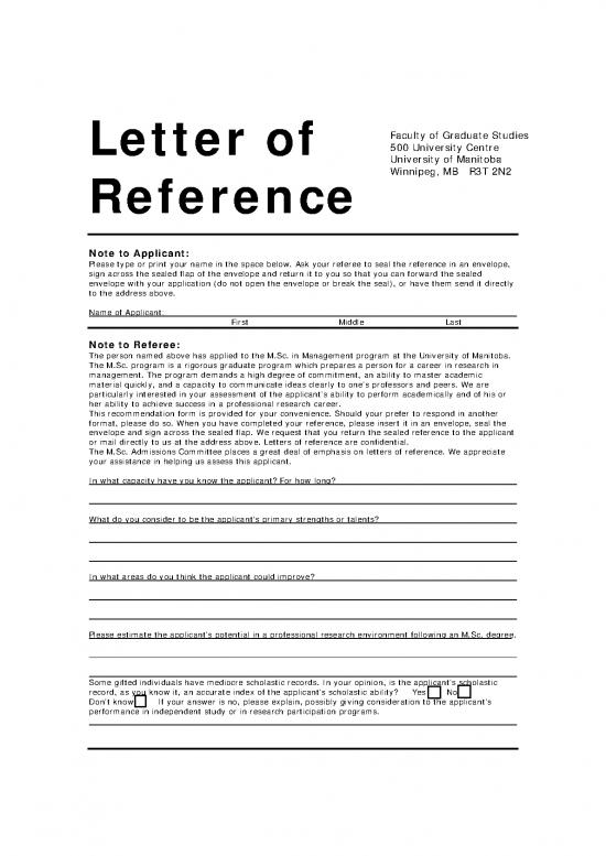 picture1_Letter Pdf 48278 | Application Forms   Letter Of Reference Msc Program Fillable