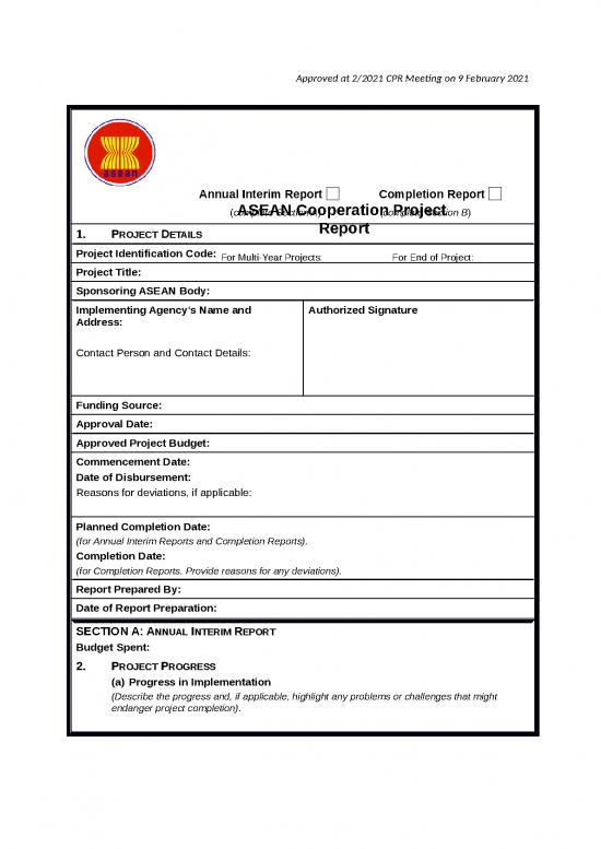 picture1_Report Template Doc 47125 | Asean Cooperation Project Report Template